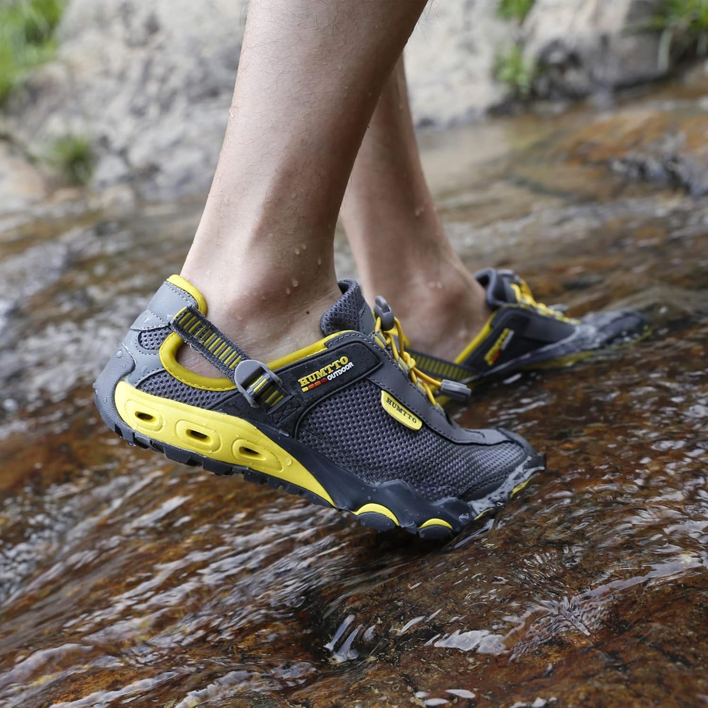 Men's Amphibious Water Shoes - Outdoor Hiking Sandals