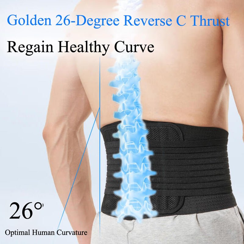 Humtto Dual - Purpose Back Support Belt – For Lifting Workouts & Everyday Lumbar Care - Humtto UK