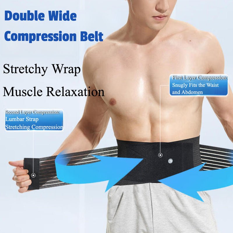 Humtto Dual - Purpose Back Support Belt – For Lifting Workouts & Everyday Lumbar Care - Humtto UK