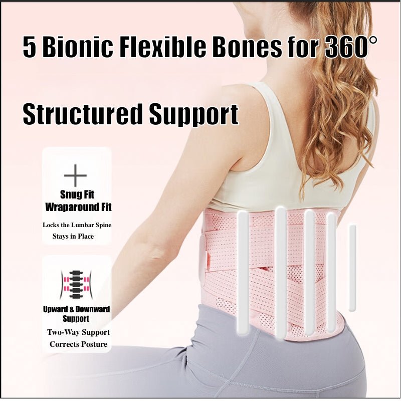 Humtto Fitness Waist Trainer Belt – Women’s Back Support for Lifting & Tummy Control - Humtto UK