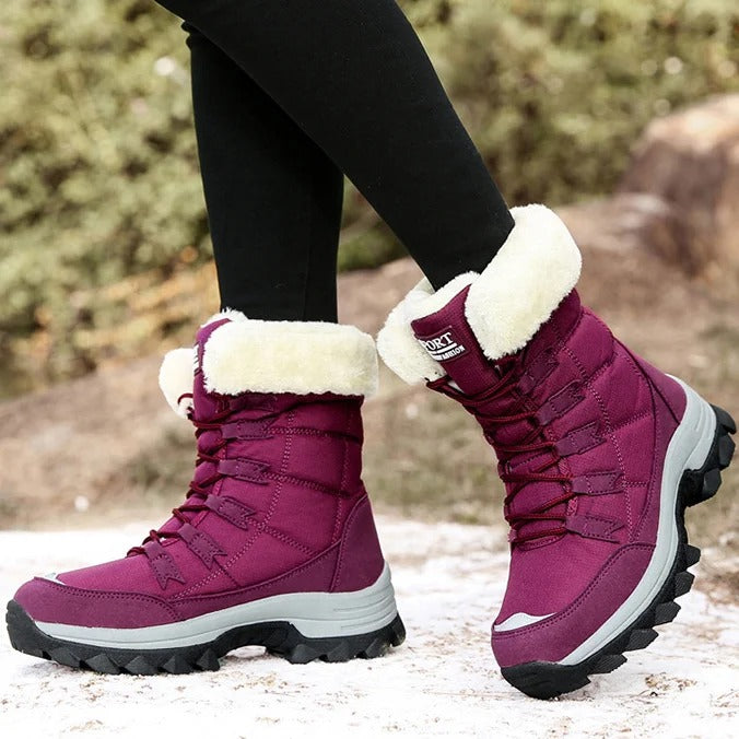 Cozy Waterproof Snow Boots for Women | Warm & Comfortable Winter Shoes