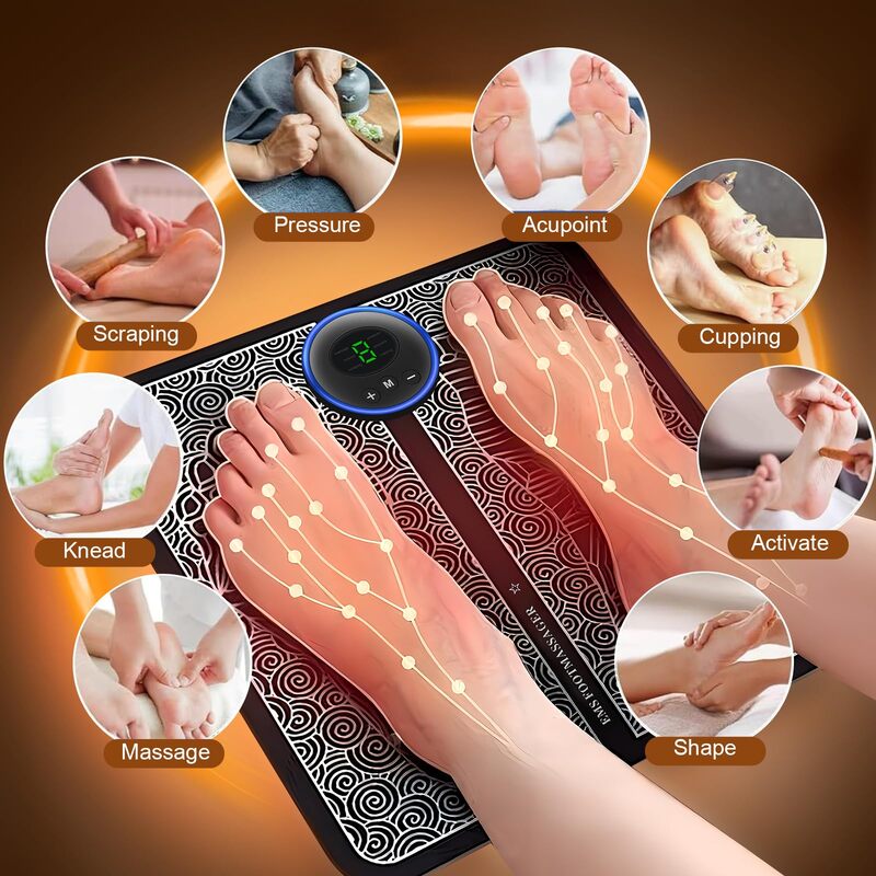 Humtto EMS Foot Massager – Pain Relief, Circulation Boost & Relaxation - Humtto UK