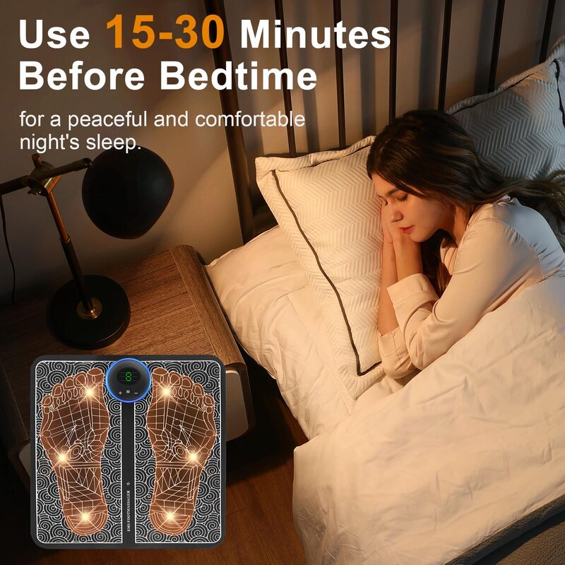 Humtto EMS Foot Massager – Pain Relief, Circulation Boost & Relaxation - Humtto UK