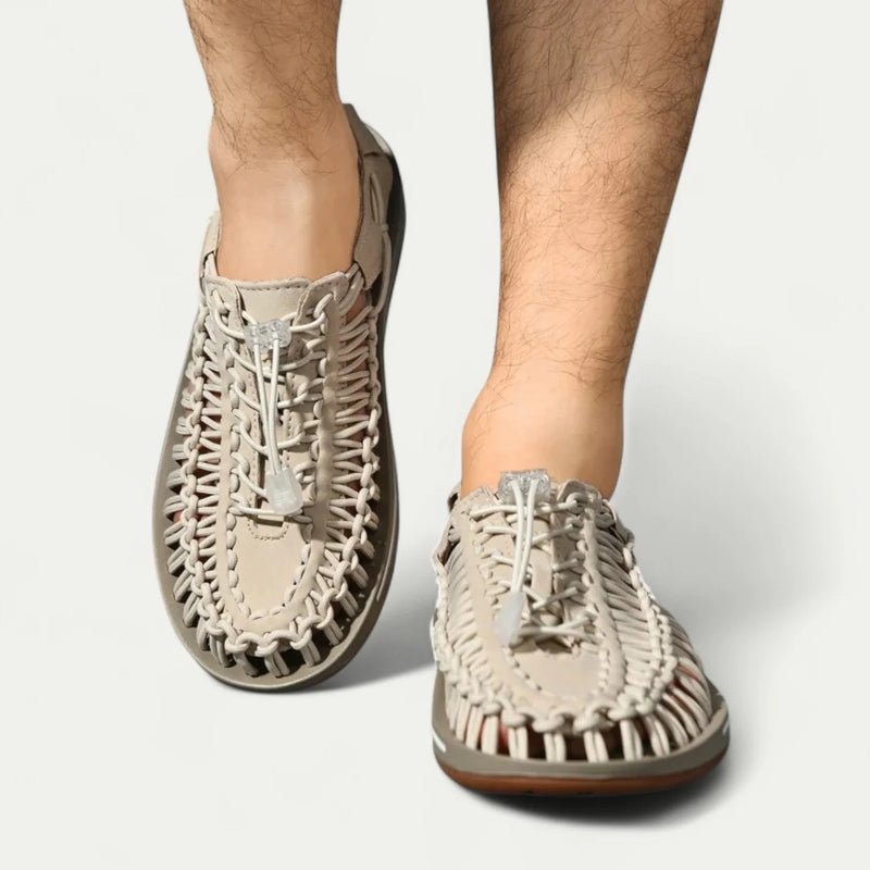 Humtto Leather Air Tread Sandals with Supportive Cushioning - Humtto UK