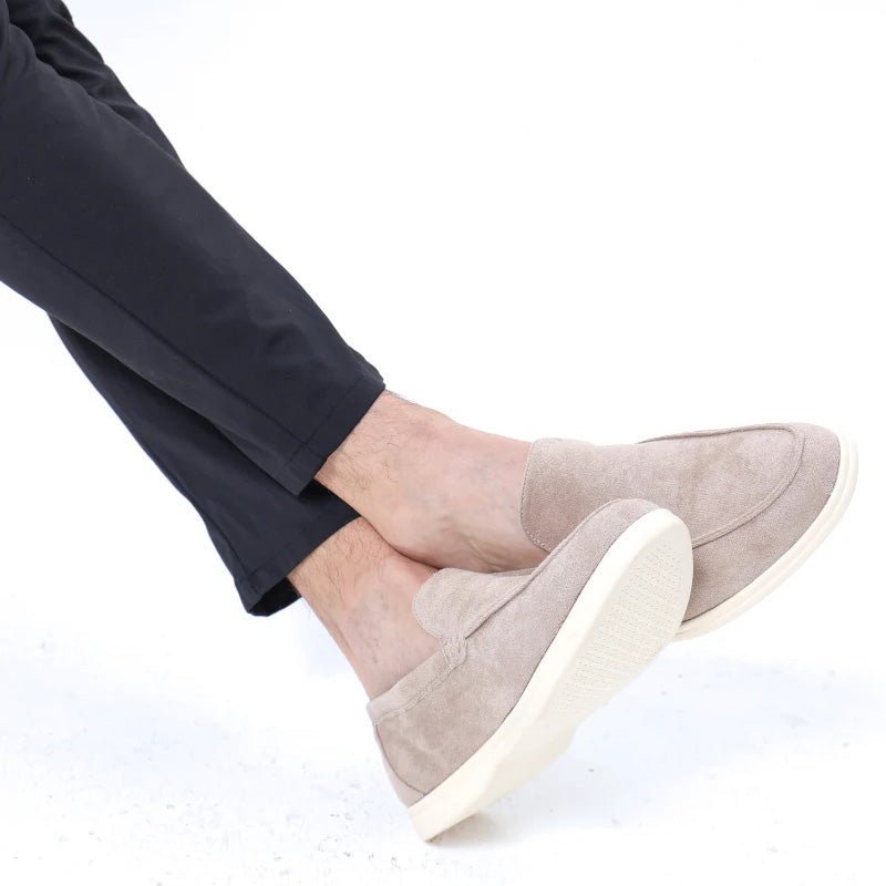 Humtto Classic Wide Fit Suede Loafers for Men | Bunion Relief & Orthopedic Comfort - Humtto UK