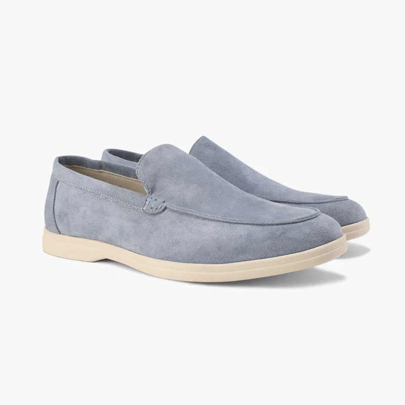 Humtto Classic Wide Fit Suede Loafers for Men | Bunion Relief & Orthopedic Comfort