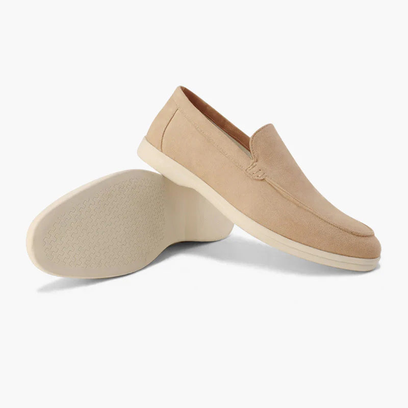 Humtto Classic Wide Fit Suede Loafers for Men | Bunion Relief & Orthopedic Comfort