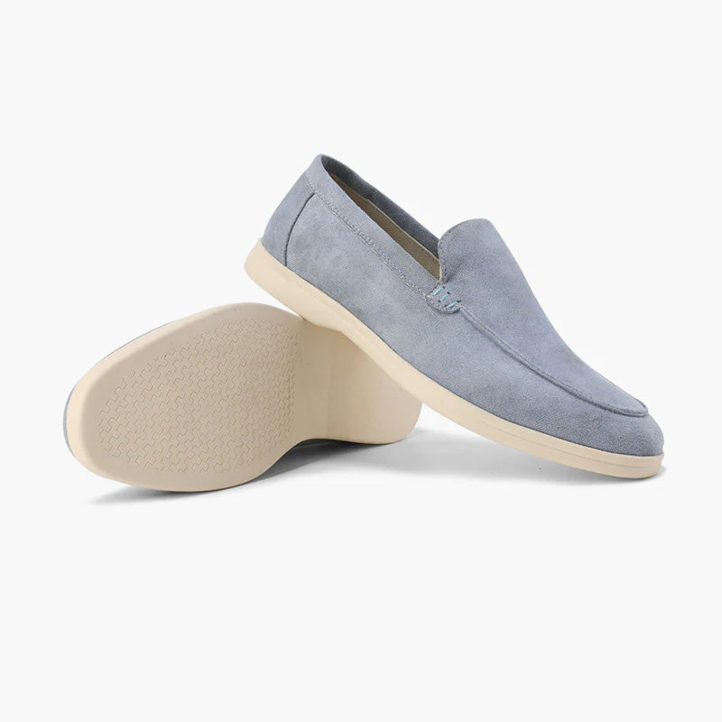 Humtto Classic Wide Fit Suede Loafers for Men | Bunion Relief & Orthopedic Comfort