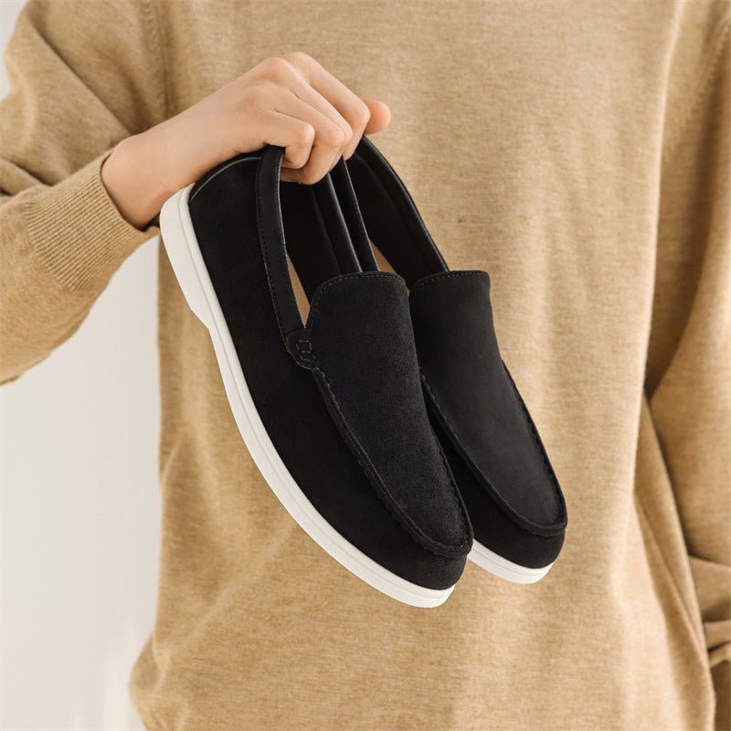 Humtto Classic Wide Fit Suede Loafers for Men | Bunion Relief & Orthopedic Comfort - Humtto UK