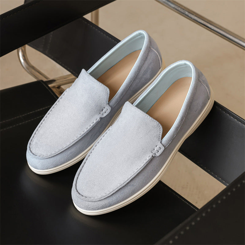 Humtto Classic Wide Fit Suede Loafers for Men | Bunion Relief & Orthopedic Comfort