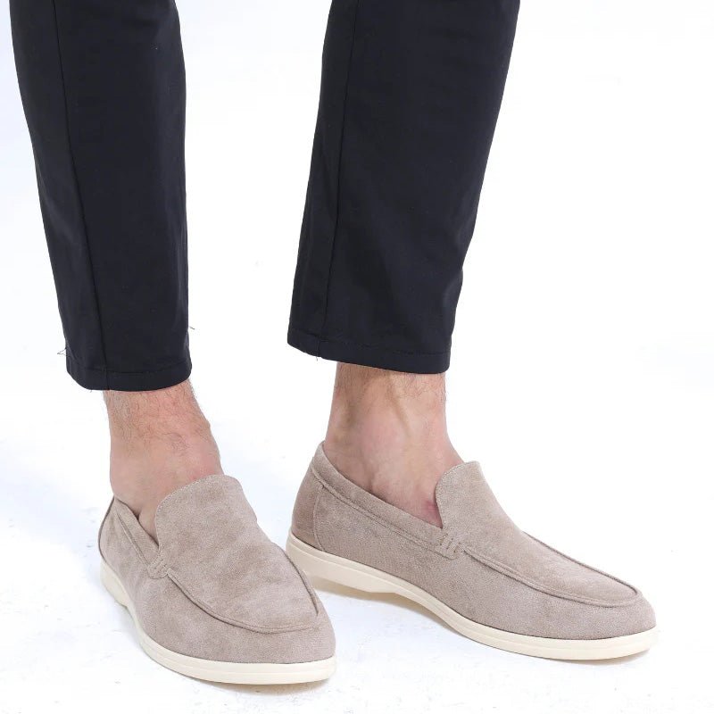 Humtto Classic Wide Fit Suede Loafers for Men | Bunion Relief & Orthopedic Comfort - Humtto UK