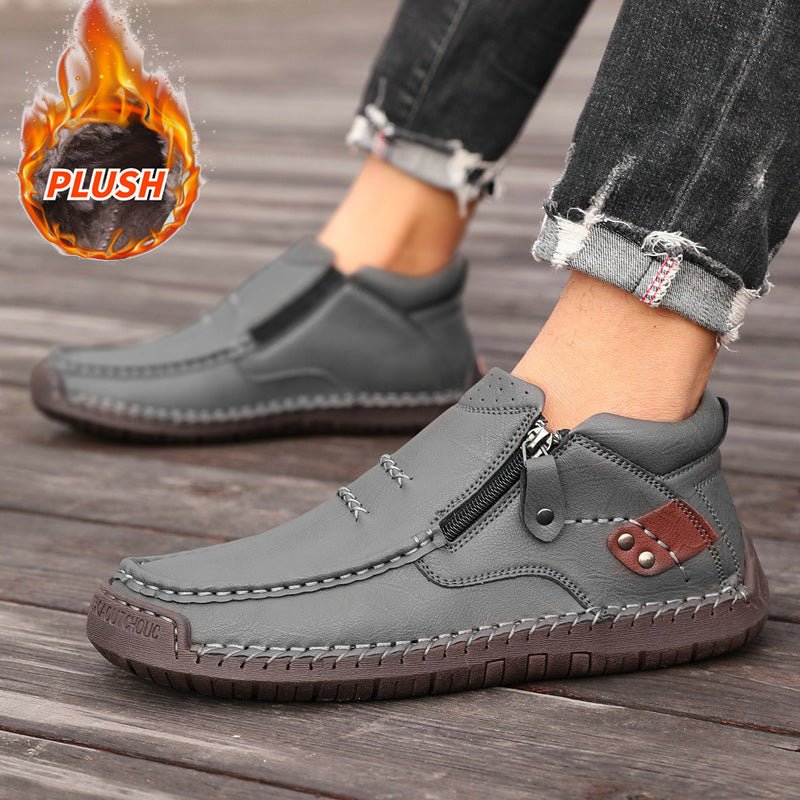 Humtto Men’s Wide Fit Orthopedic Boots - Soft Leather Comfort Footwear - Humtto UK