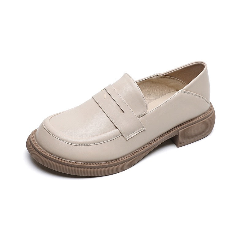 Humtto Orthopedic Chunky Loafers - British Style, Wide Fit