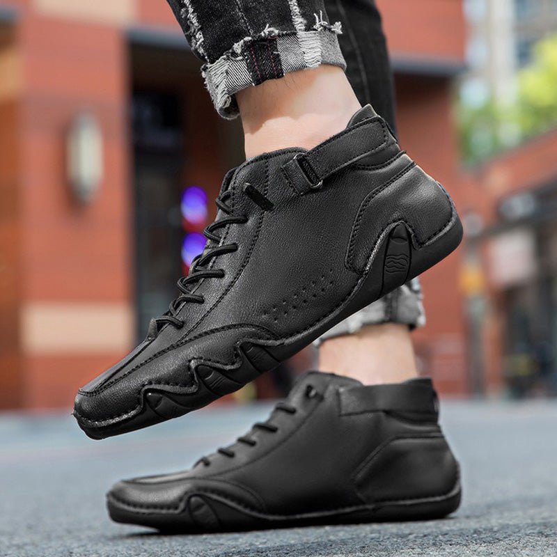 Humtto Orthopedic Leather Boots - Waterproof Non - Slip Comfort Pain Relief - Humtto UK