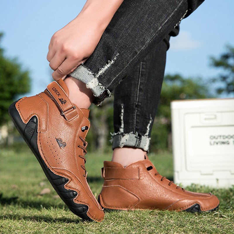 Humtto Orthopedic Leather Boots - Waterproof Non - Slip Comfort Pain Relief - Humtto UK