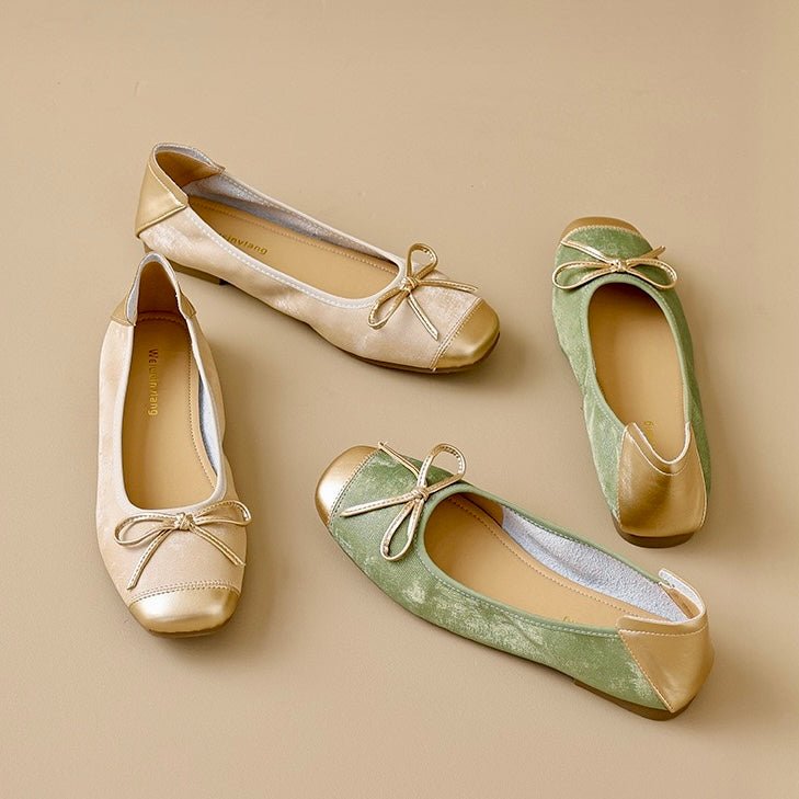 Humtto Orthopedic Mary Jane Flats | Bow Style with Arch Support - Humtto UK