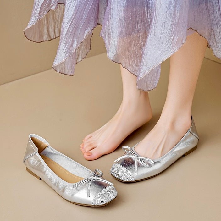 Humtto Orthopedic Mary Jane Flats | Bow Style with Arch Support - Humtto UK
