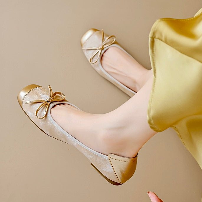 Humtto Orthopedic Mary Jane Flats | Bow Style with Arch Support - Humtto UK