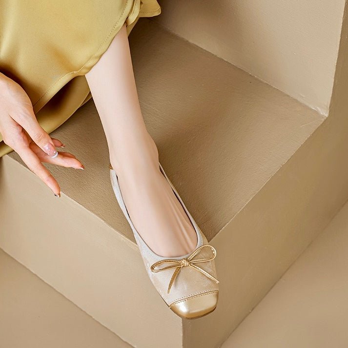 Humtto Orthopedic Mary Jane Flats | Bow Style with Arch Support - Humtto UK