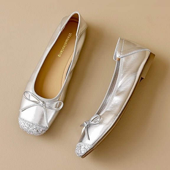 Humtto Orthopedic Mary Jane Flats | Bow Style with Arch Support - Humtto UK