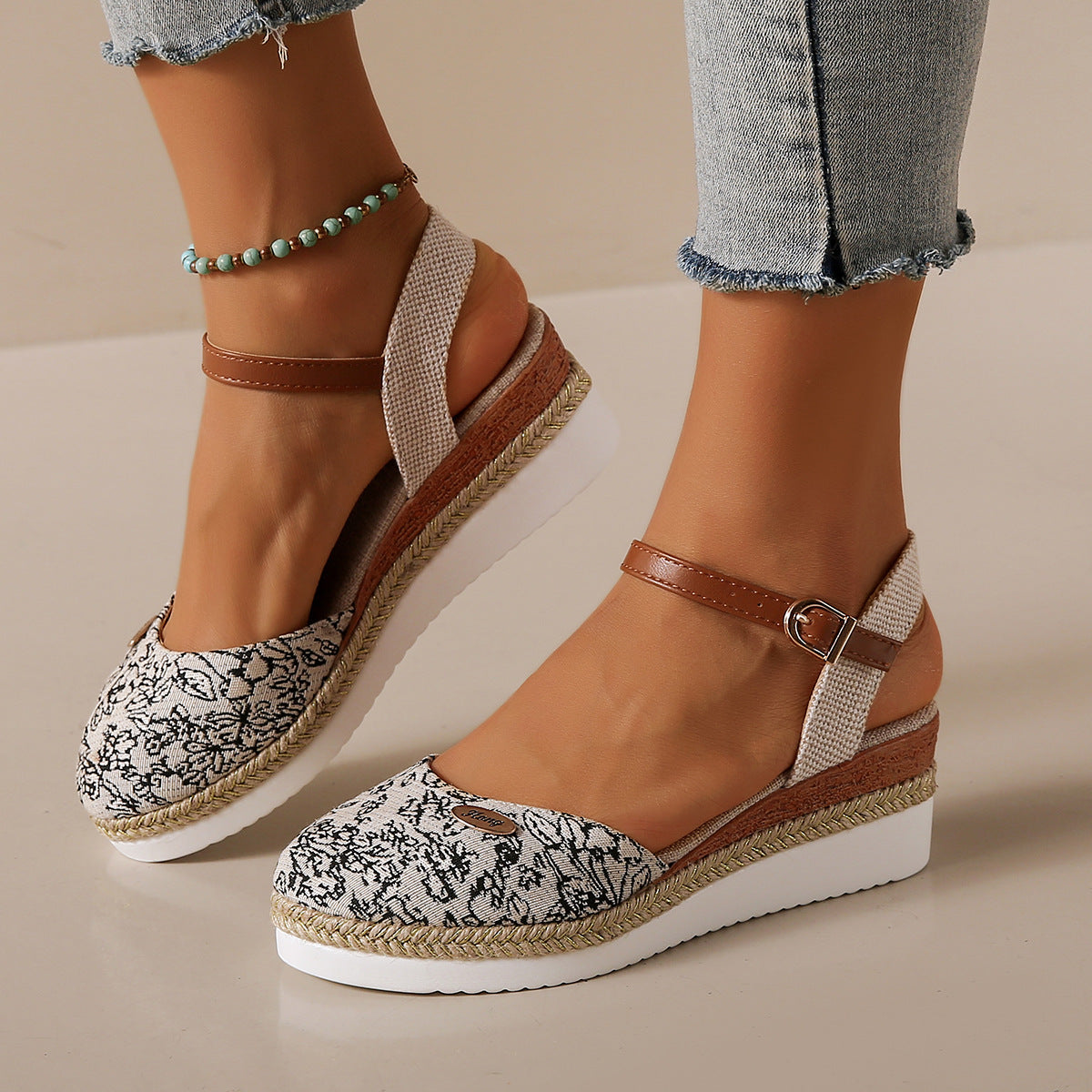 Humtto Orthopedic Support Espadrilles for Women with Arch Comfort