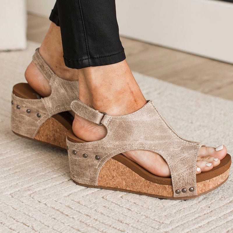 Humtto Orthopedic Vegan Leather Sandals for Flat Feet & Pain Relief - Humtto UK
