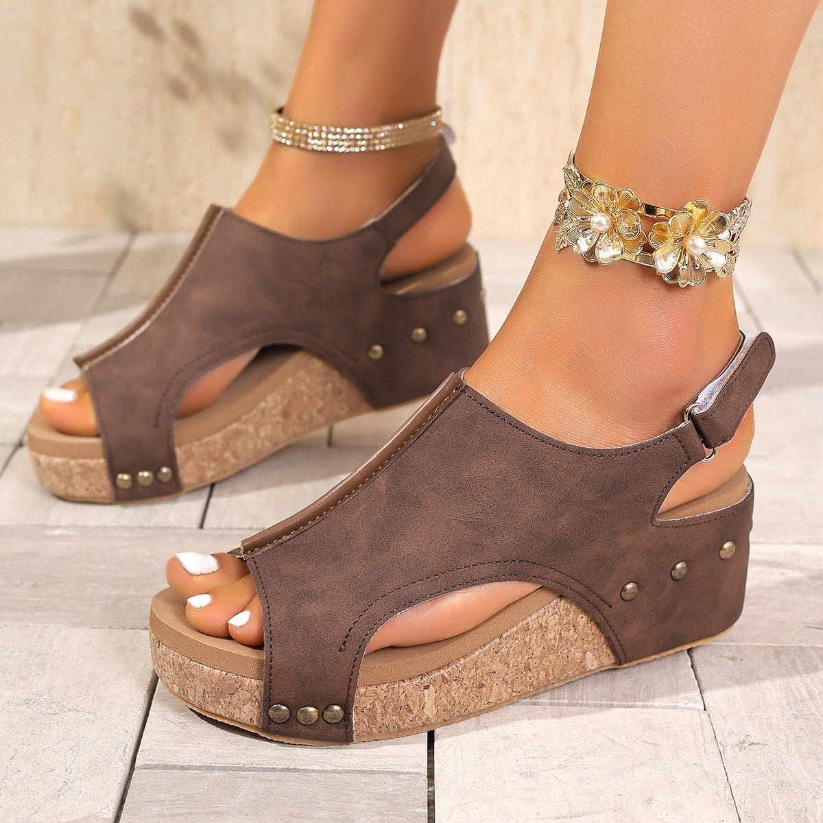 Humtto Orthopedic Vegan Leather Sandals for Flat Feet & Pain Relief - Humtto UK
