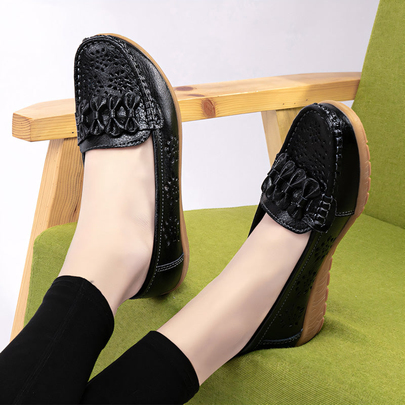 Humtto Women's Arch Support Loafers for All-Day Relief and Stability