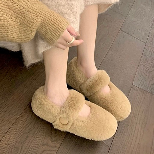 Humtto Women's Cozy Warm Loafers | All-Day Support for Indoor/Outdoor