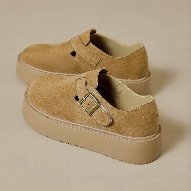 Humtto Women's Orthopedic Comfort Clogs | Suede Platform with Arch Support - Humtto UK