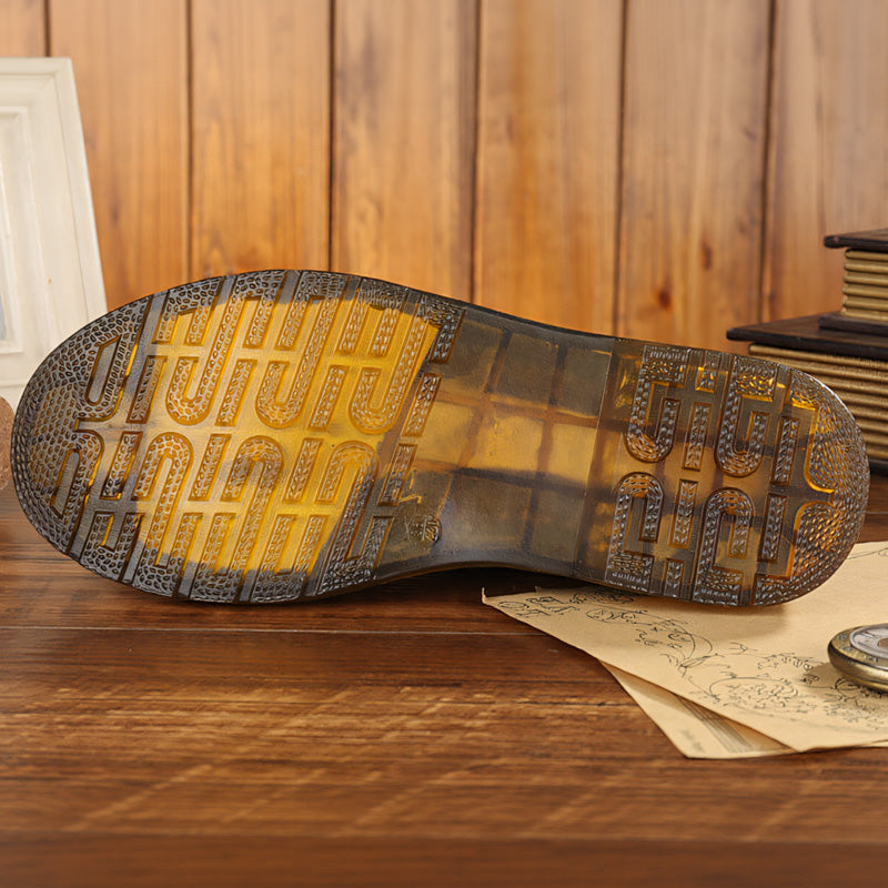 Womens Orthopedic Mary Jane Flats | Classic Leather Everyday Shoes