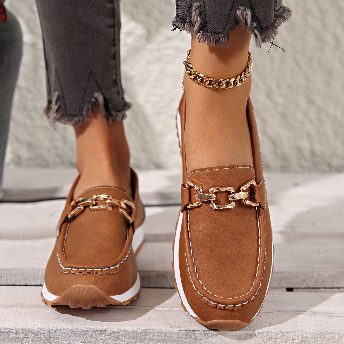 Humtto Classic Suede Loafers for Women | Orthopedic Pain Relief & Arch Support