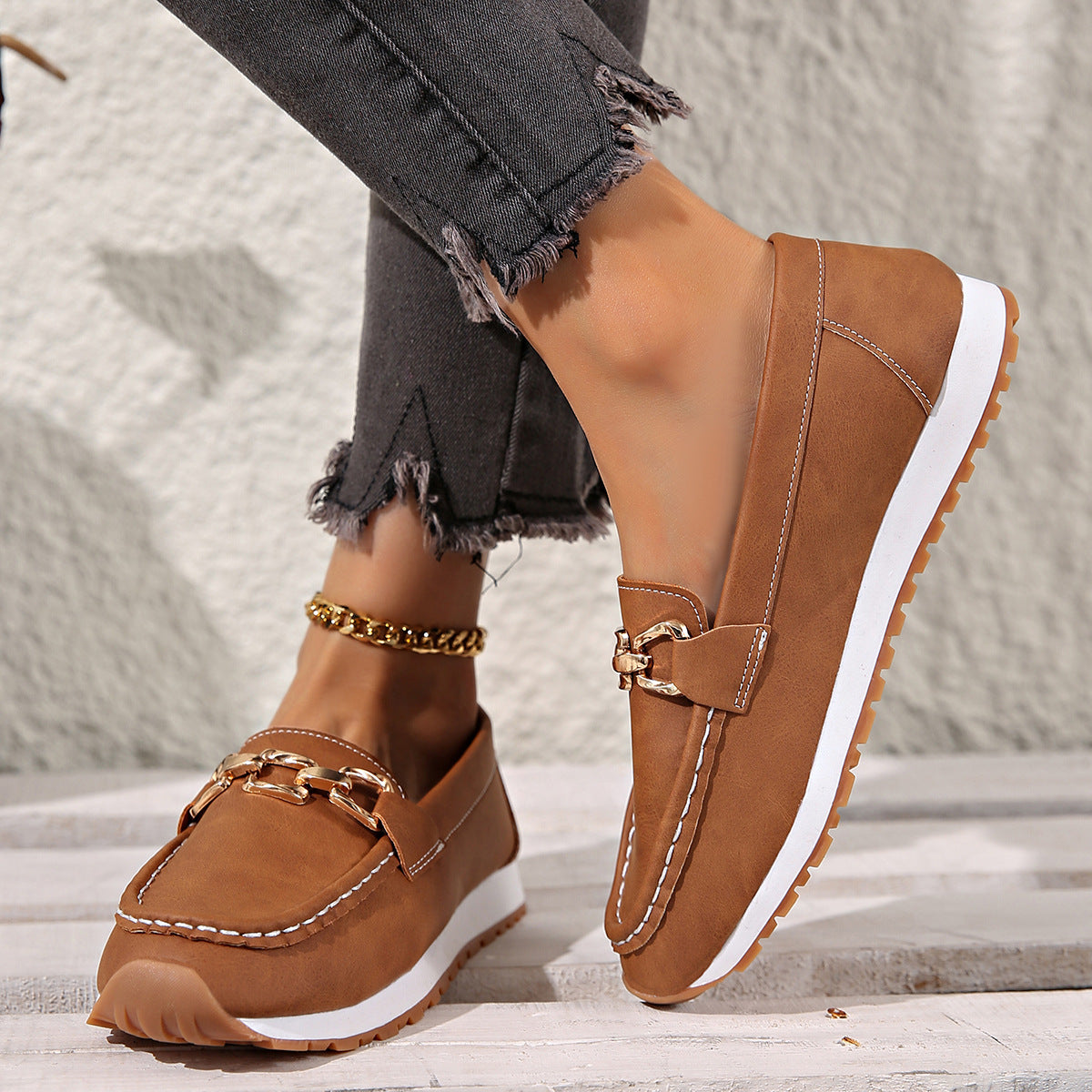 Humtto Classic Suede Loafers for Women | Orthopedic Pain Relief & Arch Support
