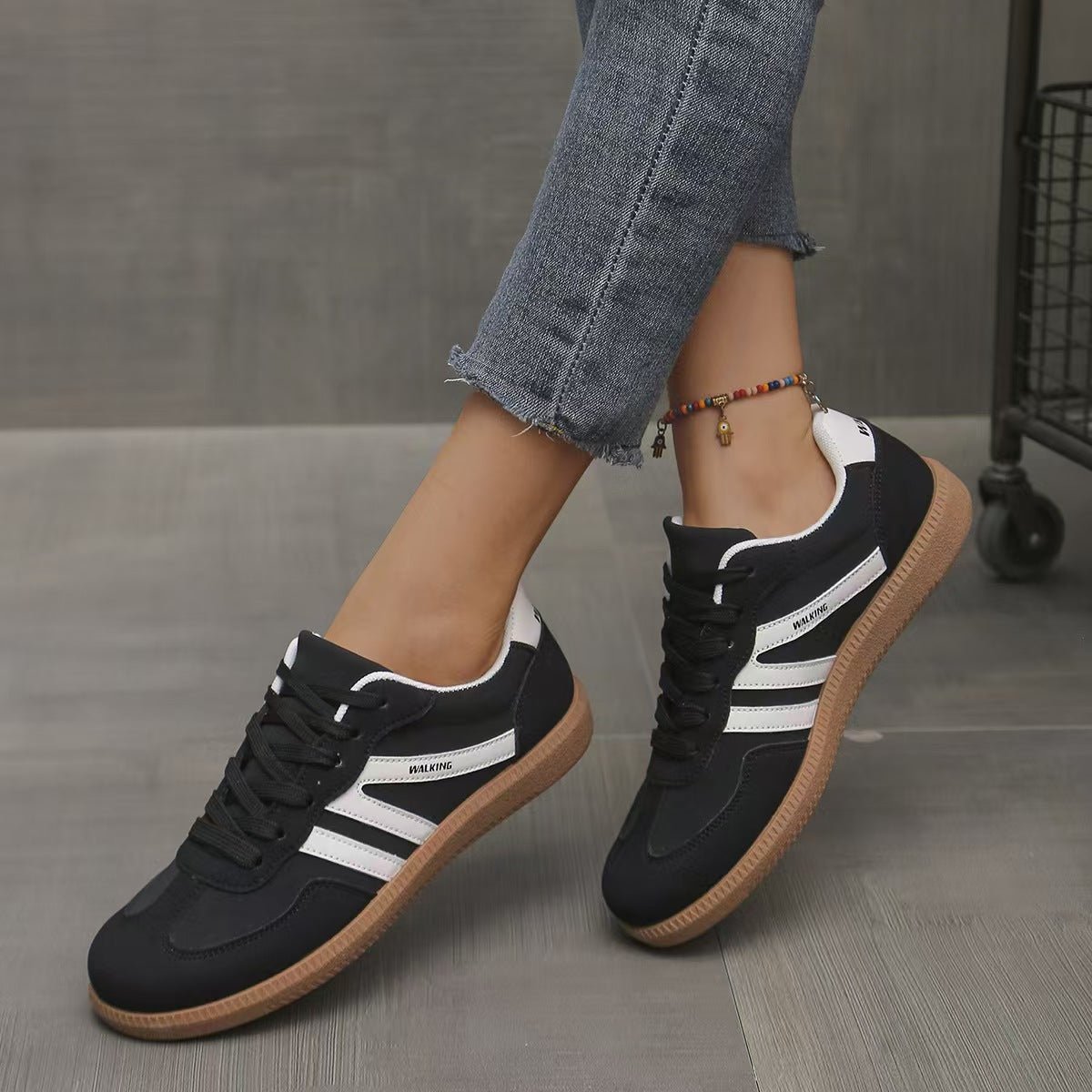 Humtto Women’s Suede Orthopedic Sneakers – Spring Autumn Comfort - Humtto UK