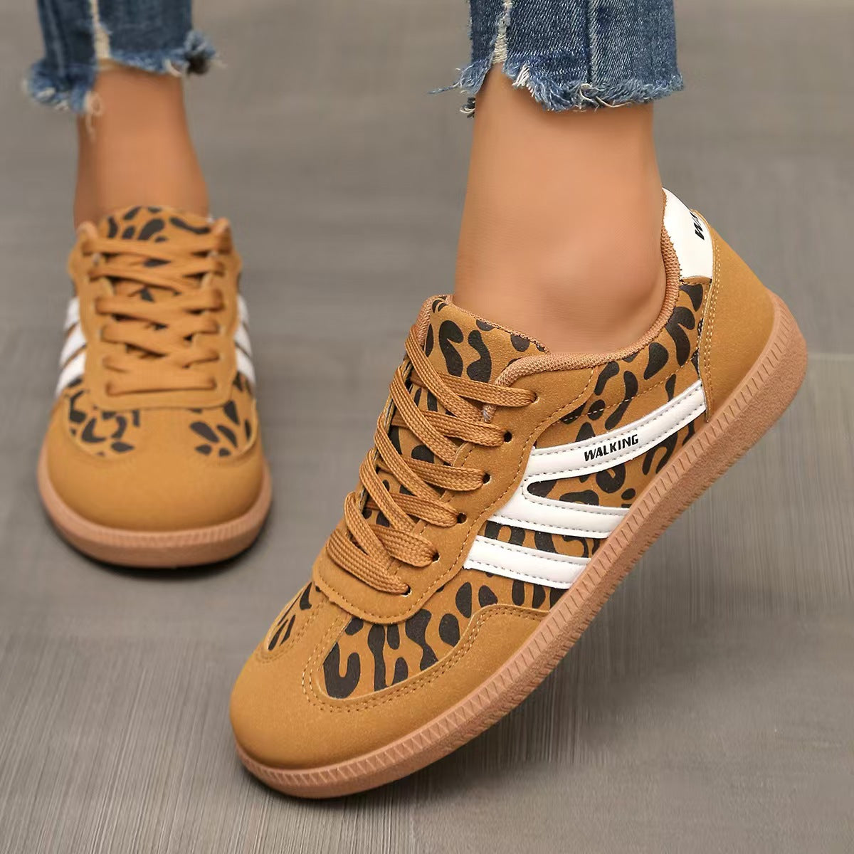 Humtto Women’s Suede Orthopedic Sneakers – Spring Autumn Comfort