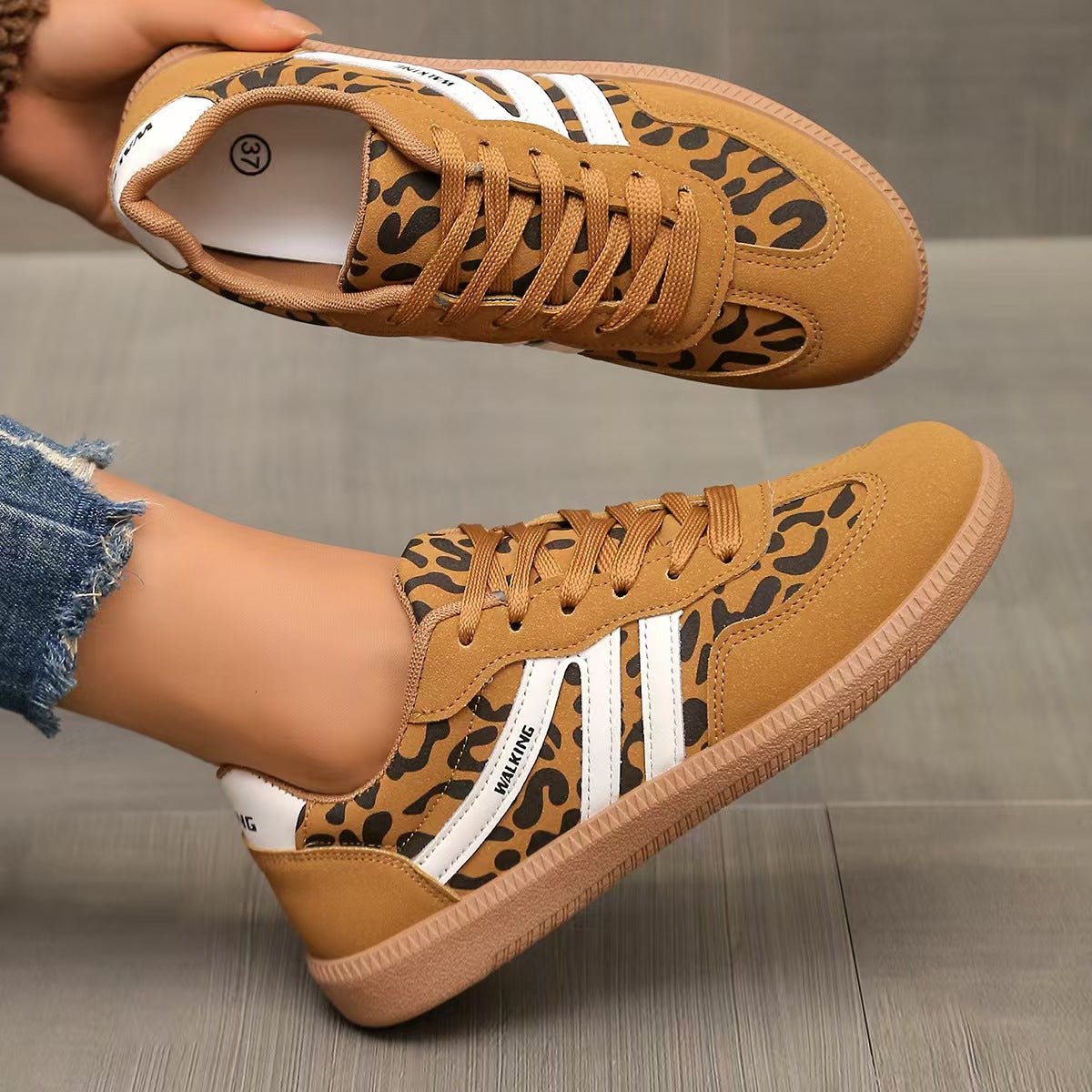 Humtto Women’s Suede Orthopedic Sneakers – Spring Autumn Comfort - Humtto UK