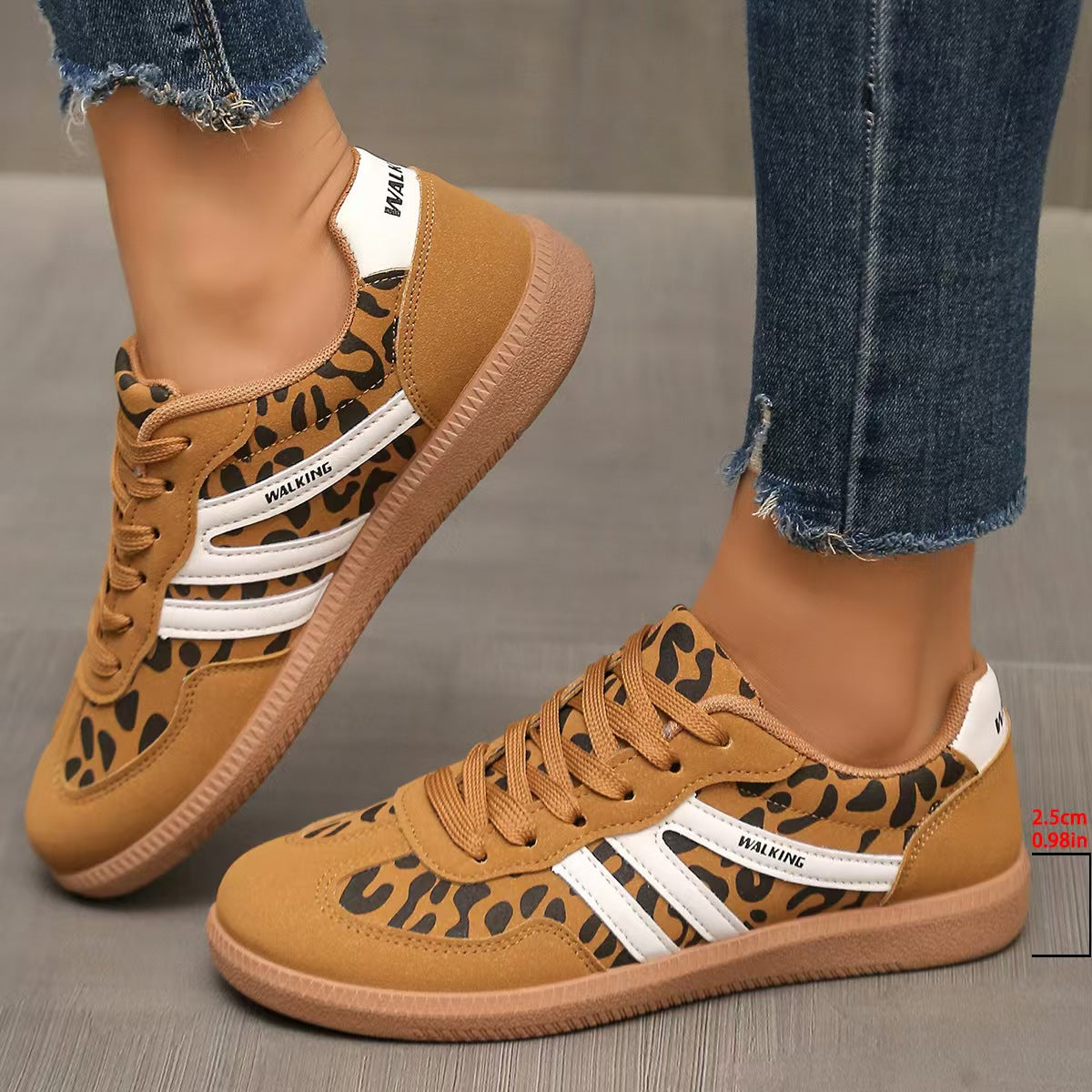 Humtto Women’s Suede Orthopedic Sneakers – Spring Autumn Comfort