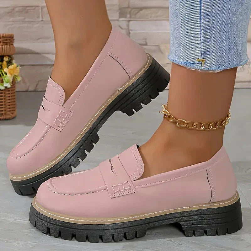 Womens Orthopedic Platform Loafers | All-Day Comfort & Adjustable Fit