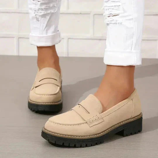 Womens Orthopedic Platform Loafers | All-Day Comfort & Adjustable Fit