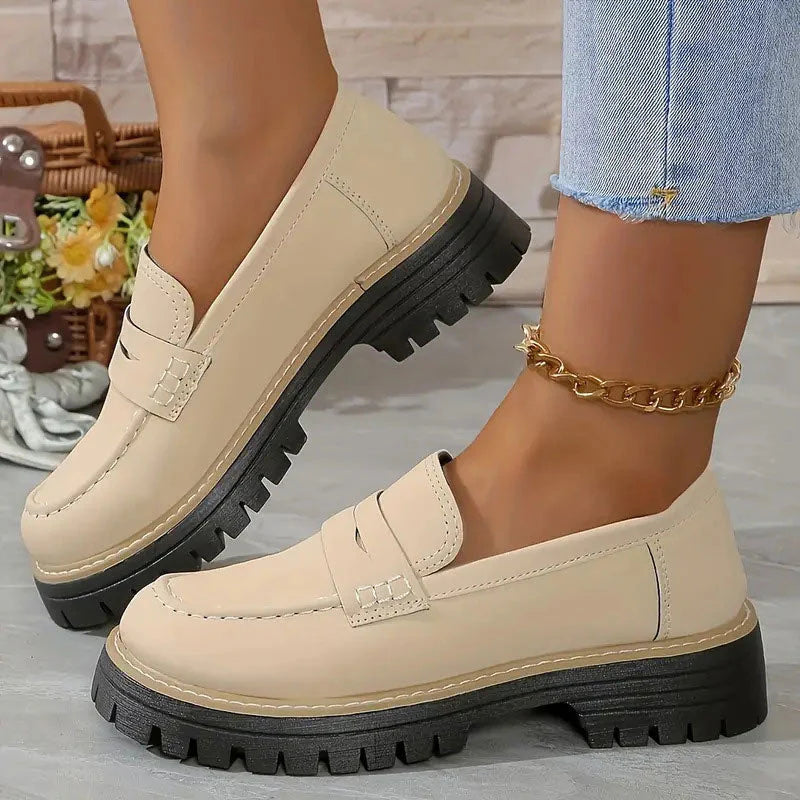Womens Orthopedic Platform Loafers | All-Day Comfort & Adjustable Fit