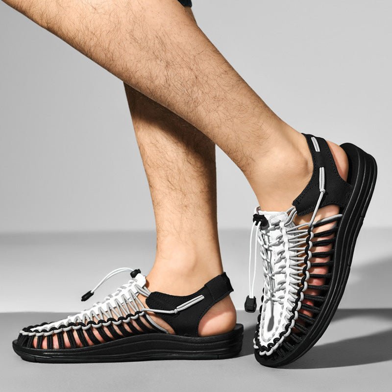 Humtto Leather Air Tread Sandals with Supportive Cushioning - Humtto UK