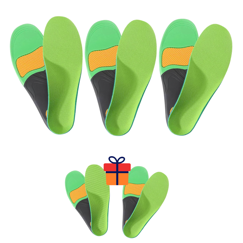Orthopedic Arch Support Insoles for Flat Feet & Foot Alignment