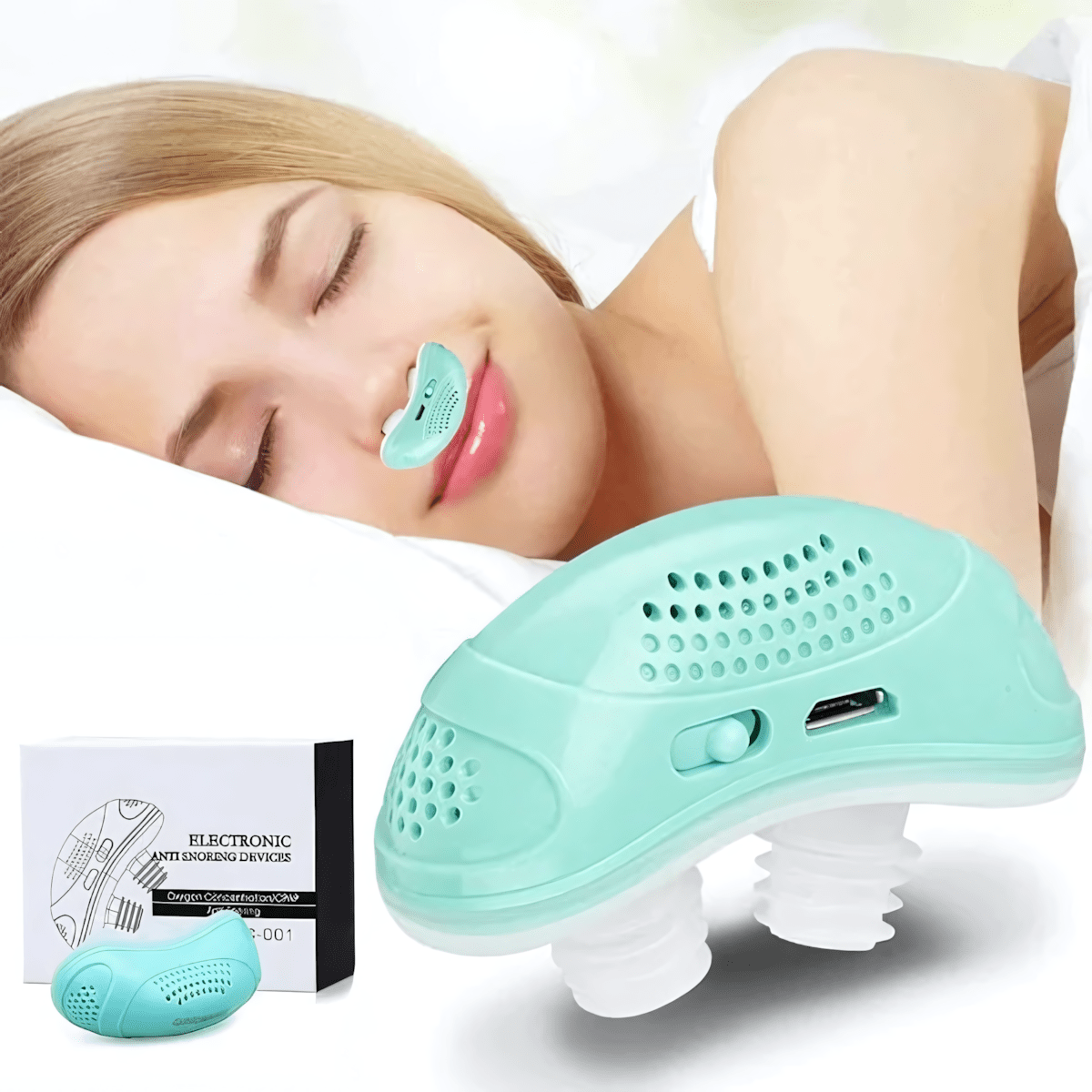 Humtto Portable CPAP Alternative Silent Sleep No Mask or Straps Needed - Humtto UK