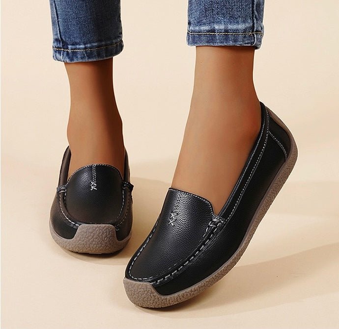 Humtto Women's Orthopedic Slip - Ons: Soft Leather, Great Value - Humtto UK