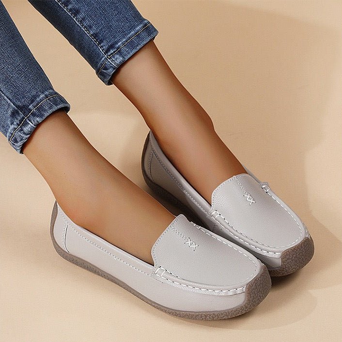 Humtto Women's Orthopedic Slip - Ons: Soft Leather, Great Value - Humtto UK
