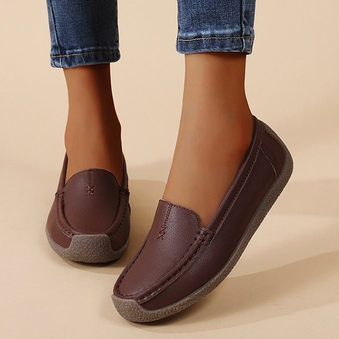 Humtto Women's Orthopedic Slip - Ons: Soft Leather, Great Value - Humtto UK