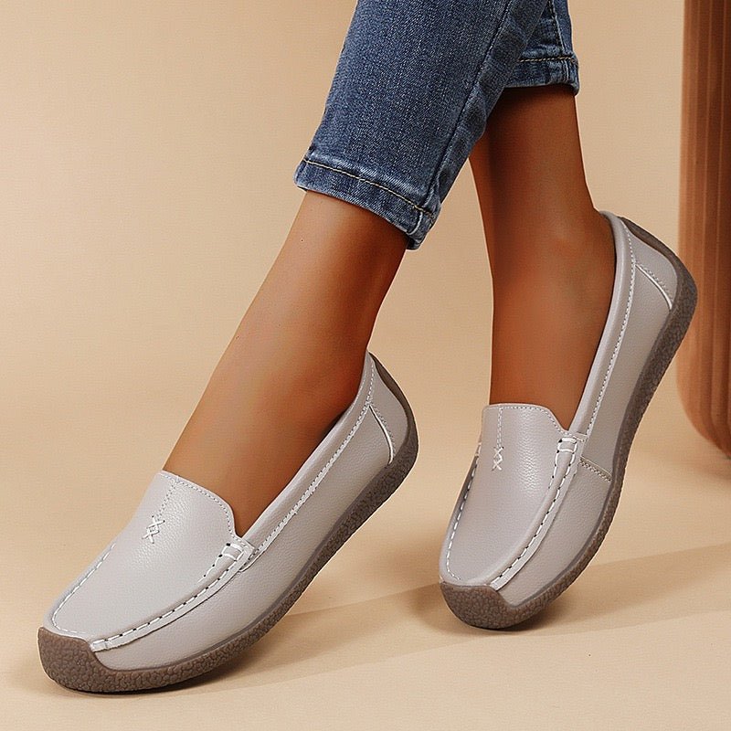 Humtto Women's Orthopedic Slip - Ons: Soft Leather, Great Value - Humtto UK