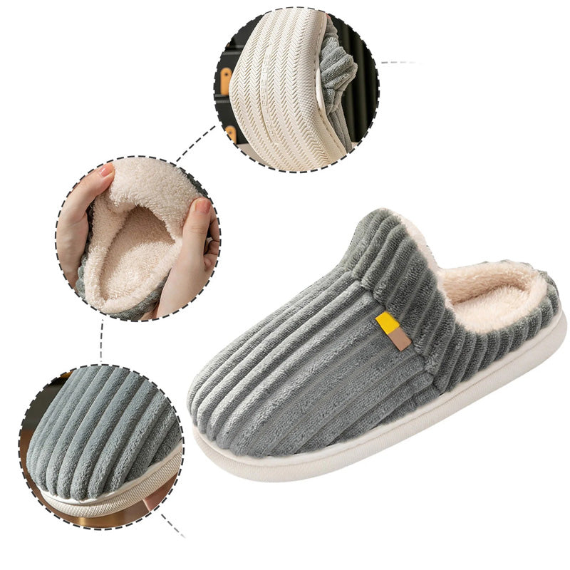 Humtto Women’s Plush Warm Slippers–Comfy Indoor Winter Footwear