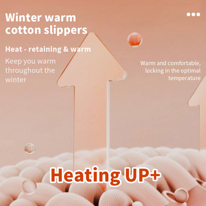 Humtto Women's Warm Ankle Boots – Plush Fleece Lined Winter Slippers