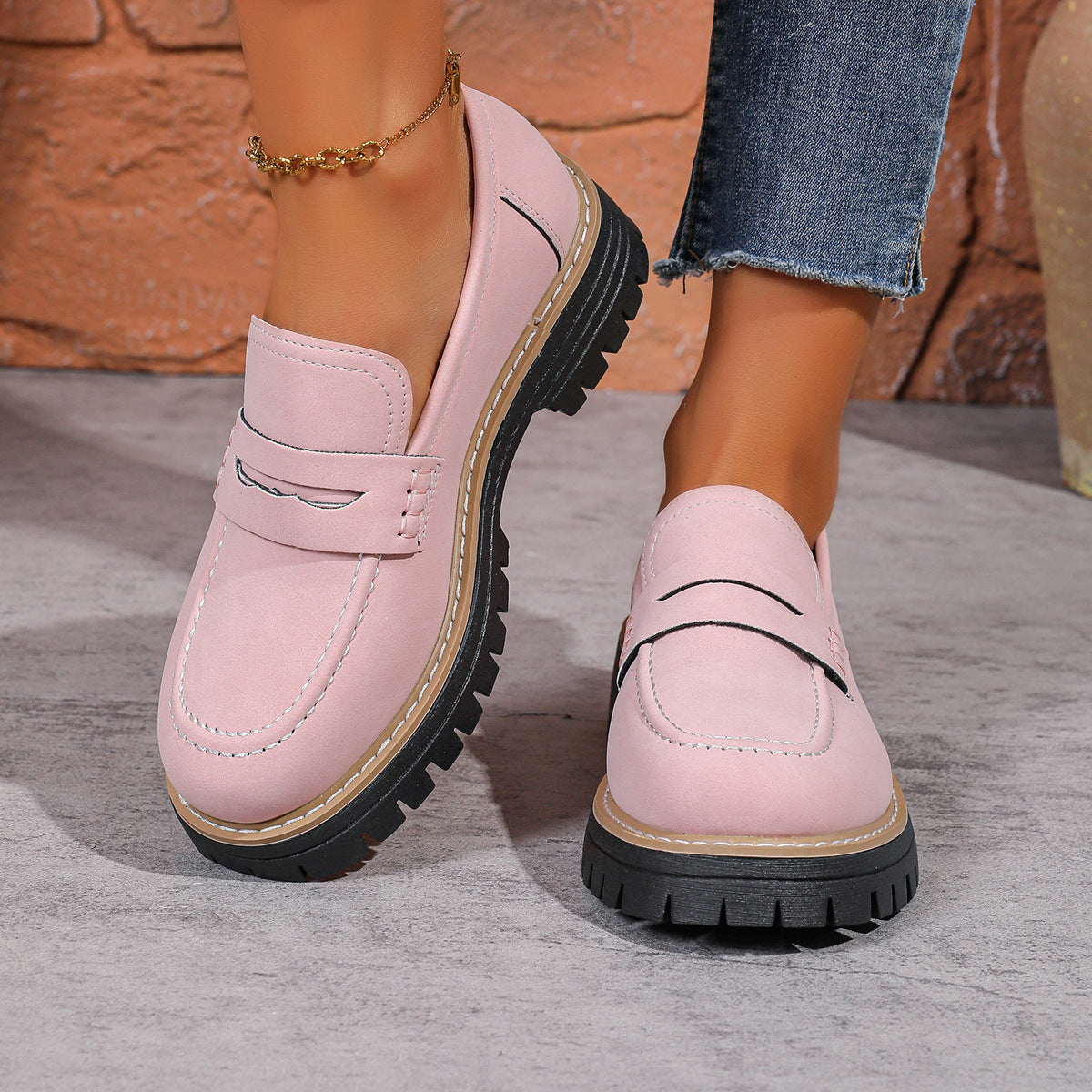 Womens Orthopedic Platform Loafers | All-Day Comfort & Adjustable Fit